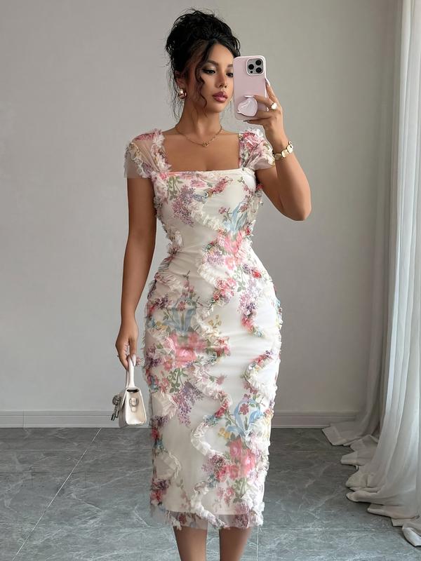 Freya Floral Dress
